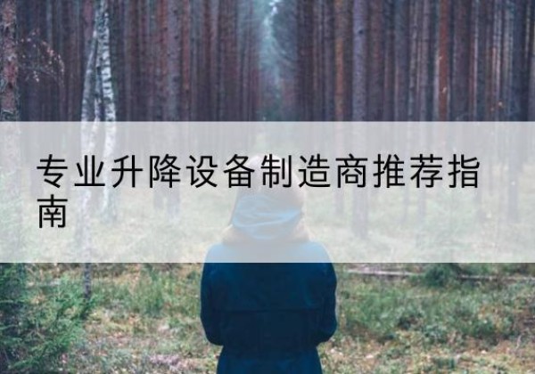 洪湖电动剪叉升降平台厂家-专业升降设备制造商推荐指南